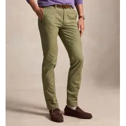 Polo Ralph Lauren für Herren. 710B22623001 Grüne Greenwich Slim Fit Chinohose (34/32), Lässig, Baumwolle, Klassisch