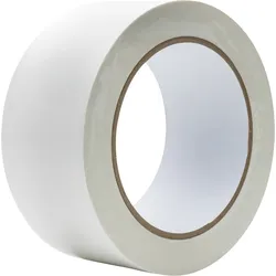 MegaTape PVC Tape UT5 Weiß - matt - 50 mm / 33 m