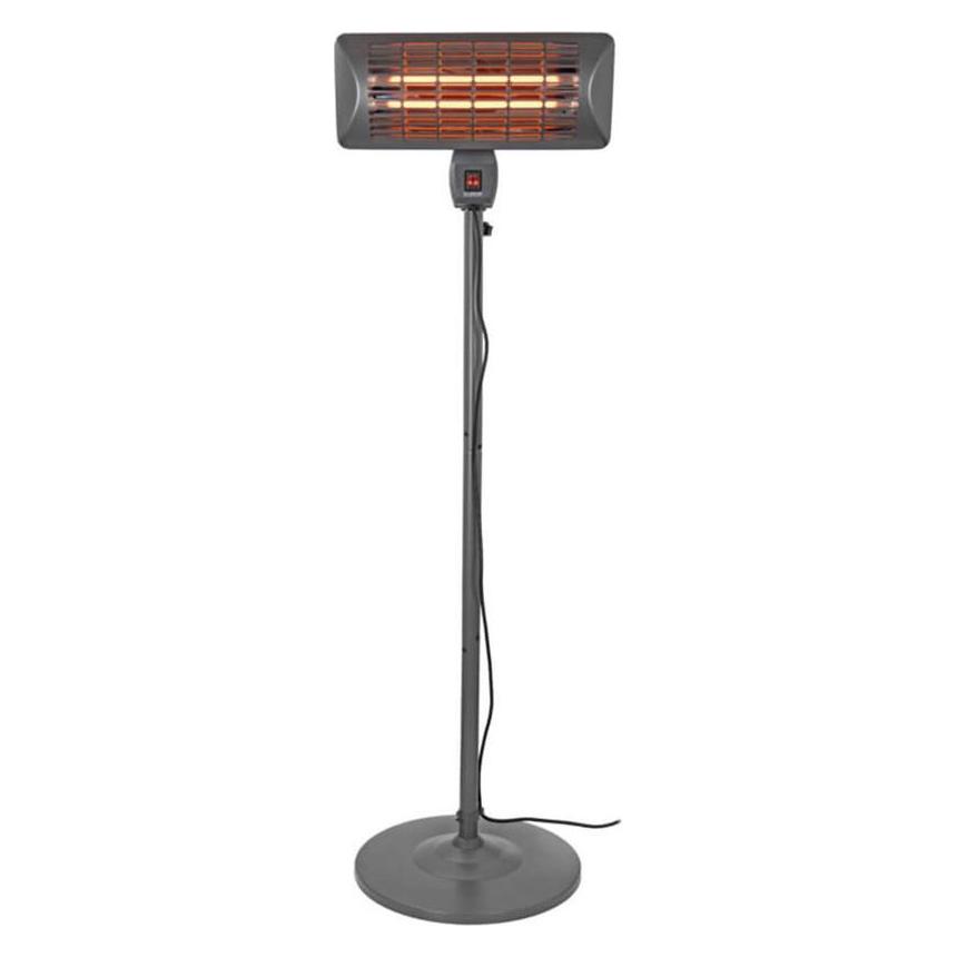 Eurom Heizung für die Terrasse mit Ständer Q-time 2000S (2000 W) (334203)