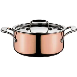 Spring Bratentopf nieder mit Deckel, Pfanne + Kochtopf, Kupfer