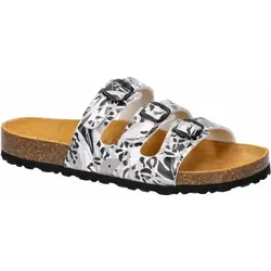 LICO Pantolette Bioline Sandra, Größe 41 in Weiß Weiß
