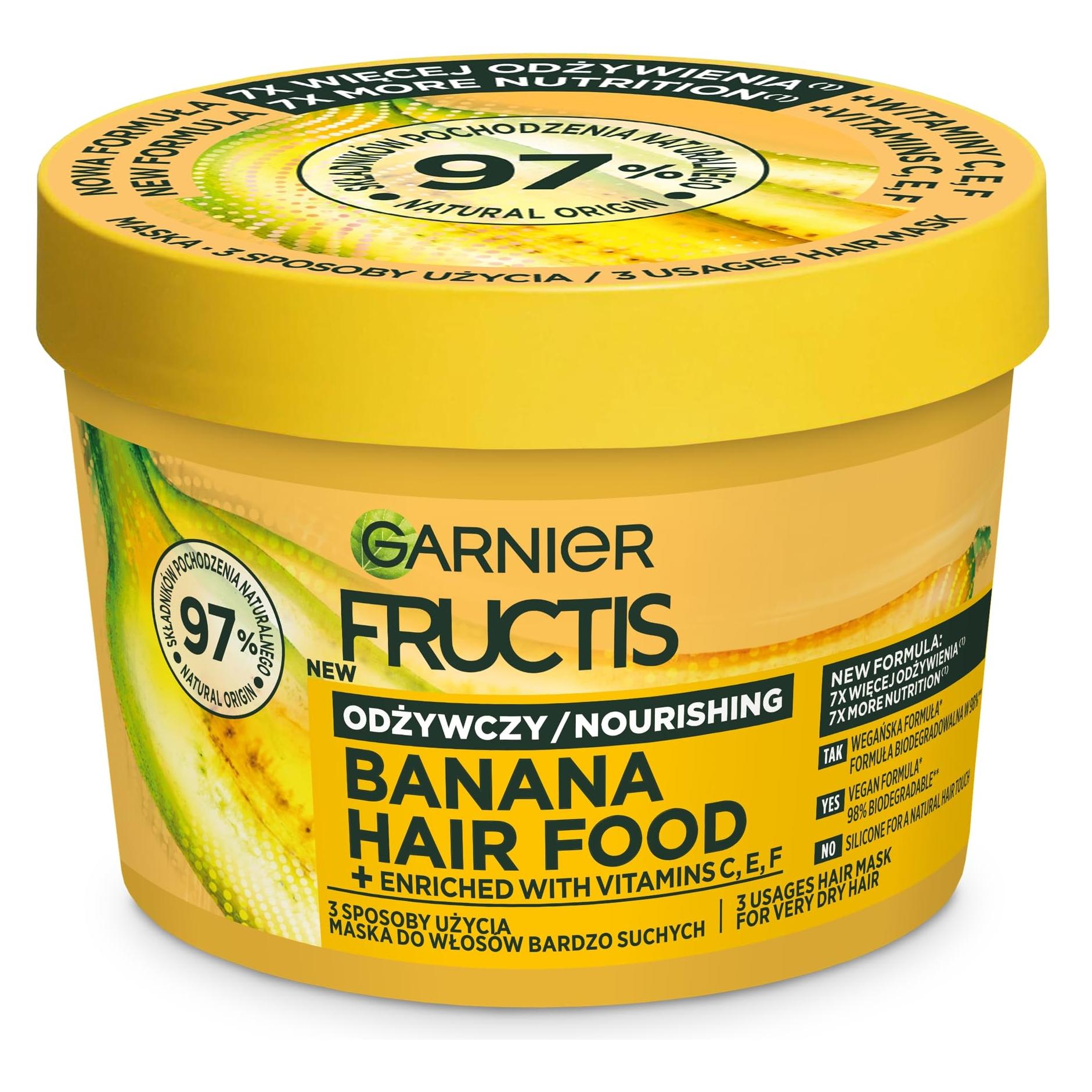 Garnier Banana hair food (400 ml) (3600542513029)