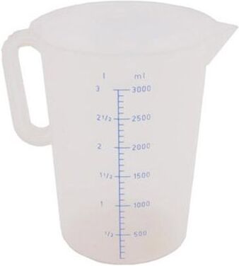 Contenitore graduato Trix FV 950 Caraffa dosa alimenti graduata Traspa