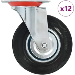 vidaXL, Möbelrollen, Cayson (12 Stück)
