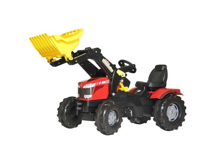 Farmtrac MF 8650 mit Lader Rolly Toys Rot Kunststoff - Farbe: rot/schwarz