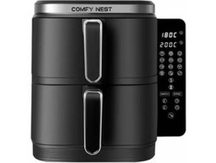 Friteuse Air Fryer double panier verticale 11 L 2800 W Comfy Nest CN-06177 - Noir