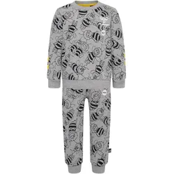 hummel hmlMAYA AOP Baby-Trainingsanzug grey melange 68