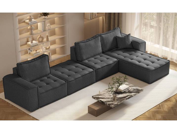 Kaiser Möbel Ecksofa Bohoo modulare Ecke XL