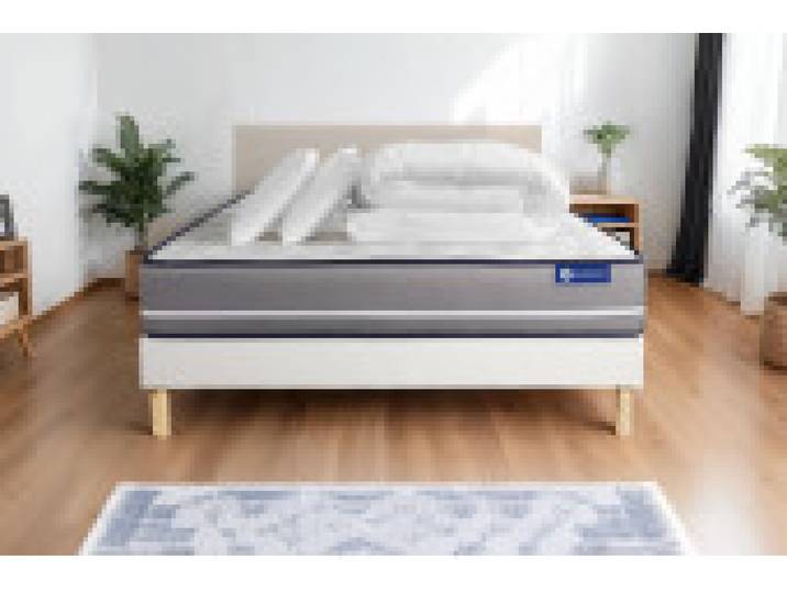 Pack Literie - Matelas et - Livré avec 1 Couette et 2 Oreillers