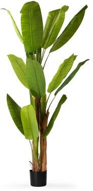Enova Home Realistic Artificial Banana Tree in Nursery Pot for Indoor and Outdoor Decoration