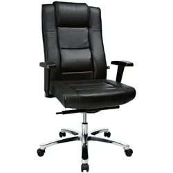Topstar Leder-Chefsessel »Sitness Director 10« mit Armlehnen schwarz