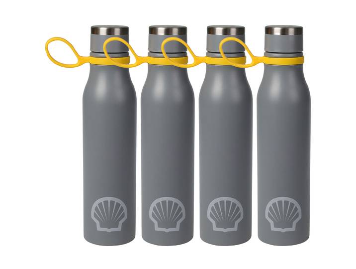 4er-Set Isolierflasche aus Edelstahl, 500 ml