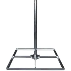 S-Conn SCONN Mastfuss Holland smartTS100Steel f,4 Steinplatten,100x100cm,1m,D50mm, SAT Zubehör
