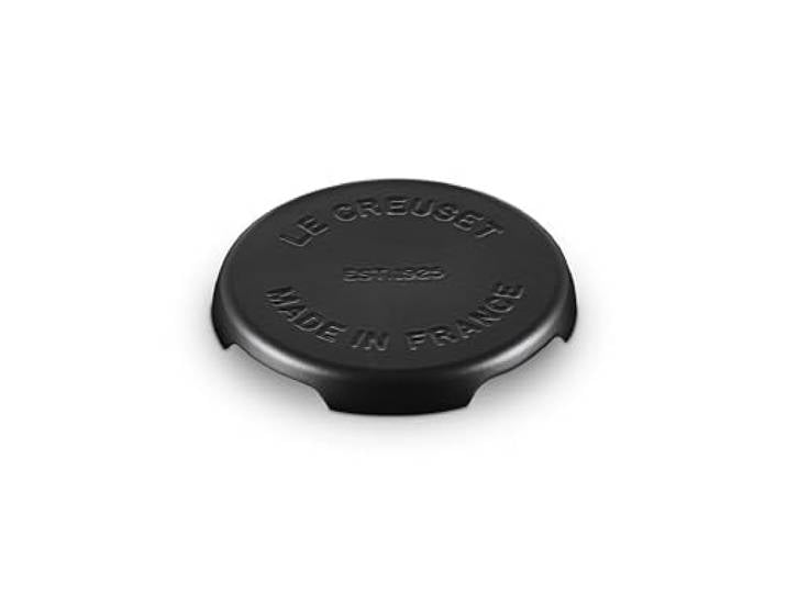 Le Creuset Dessous de Plat Signature en Fonte émaillée\, 22\,4 cm\, réglisse