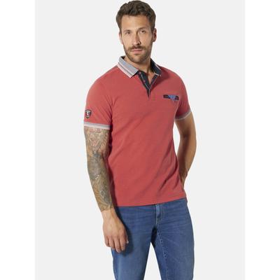 Poloshirt BABISTA "Poloshirt OMISSI", Herren, Gr. M, rot (hellrot), Shirts