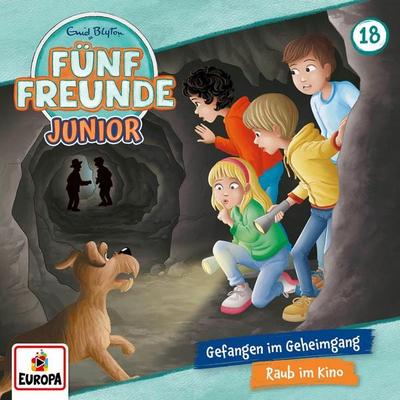 Folge 18: Gefangen im Geheimgang/Raub im Kino - Daniela Wakonigg, Audio, 4071498586716