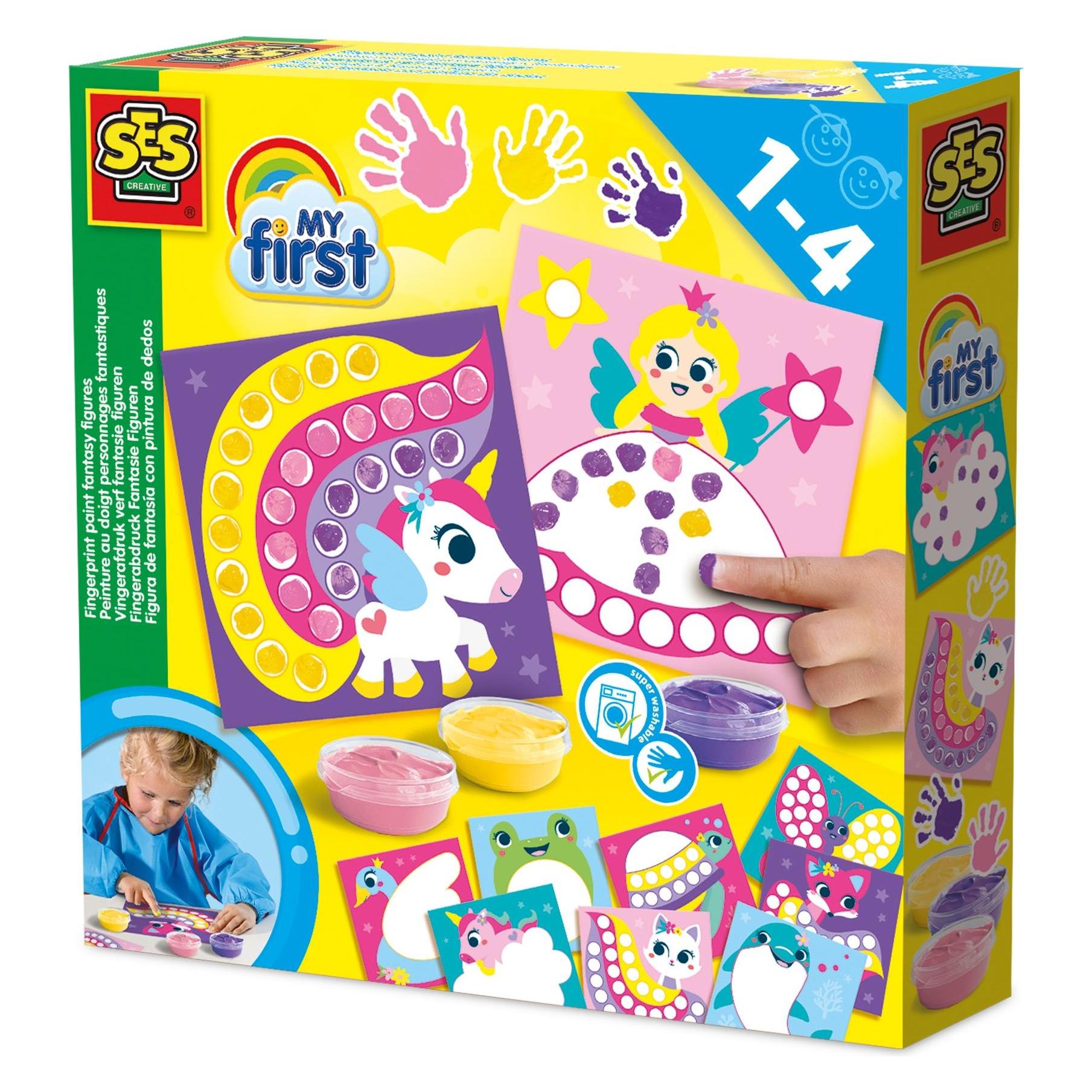 Ses My first - Fingerprint paint fantasy figures (14446)