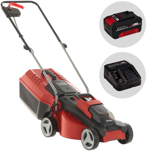 Einhell GE-CM 18/30 Li PXC - Tondeuse à gazon sur batterie - 18V 4Ah - Coupe 30 cm