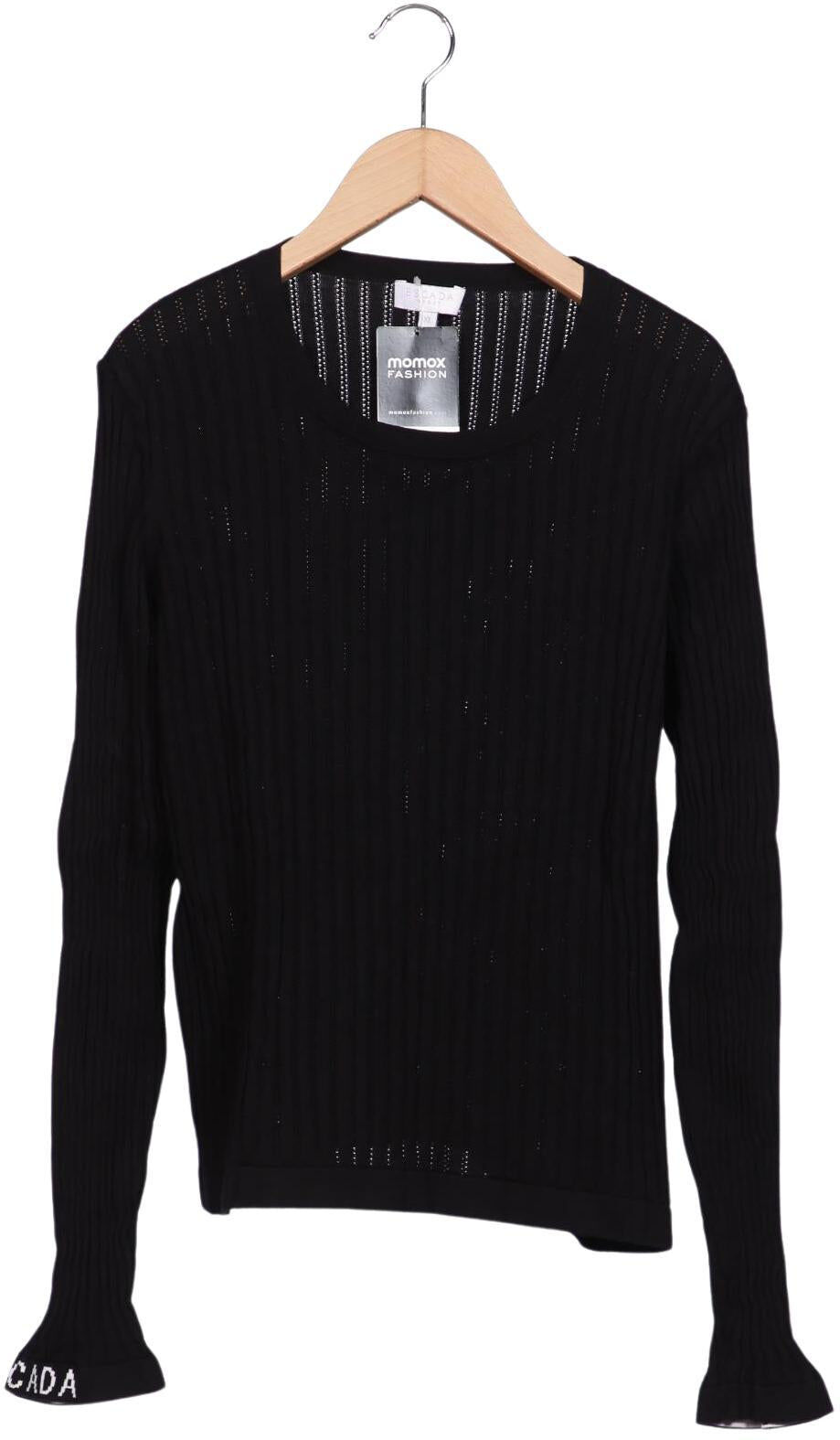 Escada Sport Damen Pullover, Schwarz, Gr. XL, Baumwolle - Second Hand