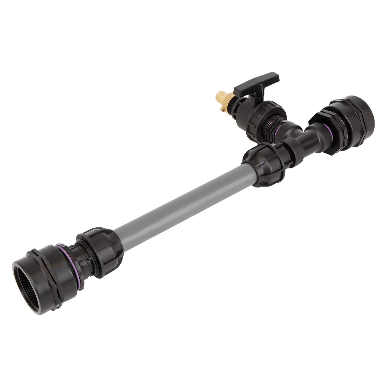 REKUBIK IBC Adapter BSP 2" - 2 IBC gegenüber Tankverbindung Rohr 32mm