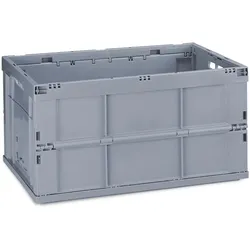 Relaxdays, Aufbewahrungsbox, Klappbox (73.50 l, 1x, 40 x 58.50 x 31.50 cm)