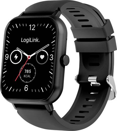 LogiLink SW0001B Smartwatch Schwarz