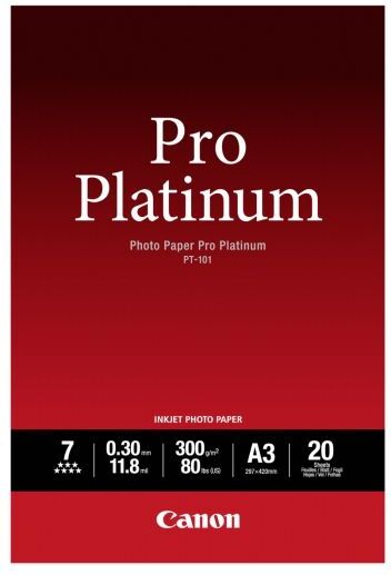 Canon PT-101 A3 Premium papier photo 20 feuilles