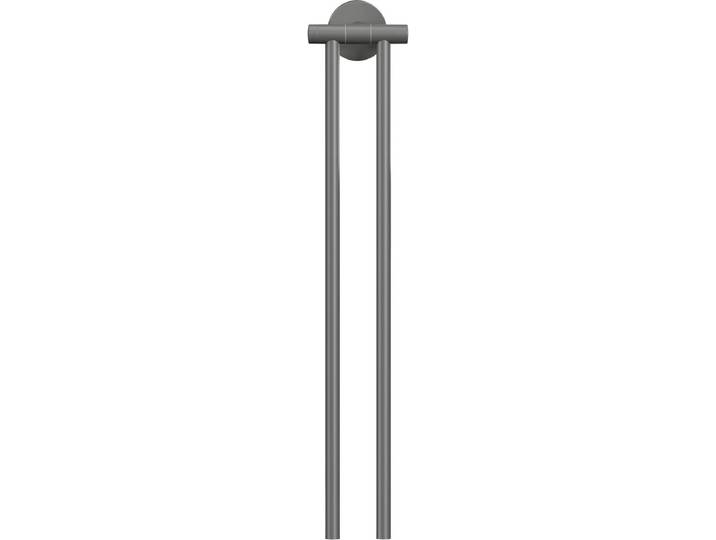 tesa MOON GREY Towel rail 2x towel rail Adhesive Metal