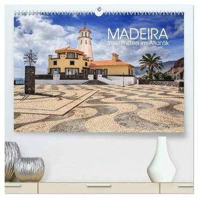 Madeira - Insel mitten im Atlantik (hochwertiger Premium Wandkalender 2027 DIN A2 quer), Kunstdruck in Hochglanz