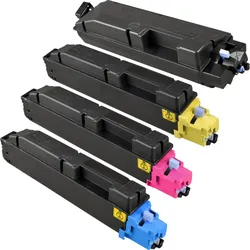 4 Kompatible Toner ersetzt Utax PK-5012 Multipack KCMY