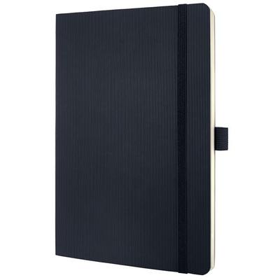 SIGEL CO321 Notizbuch Conceptum, ca. A5, liniert, Softcover, schwarz