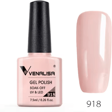Inspire Picks VENALISA Semi Permanent Gel Nail Polish 120 Color Glitter Collection 7 Point 5ml 918