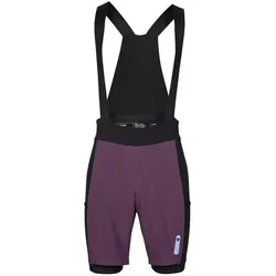 Fox, Herren, Velohosen, Short 24 Flexair Ascent Bib Le Drk P, Violett