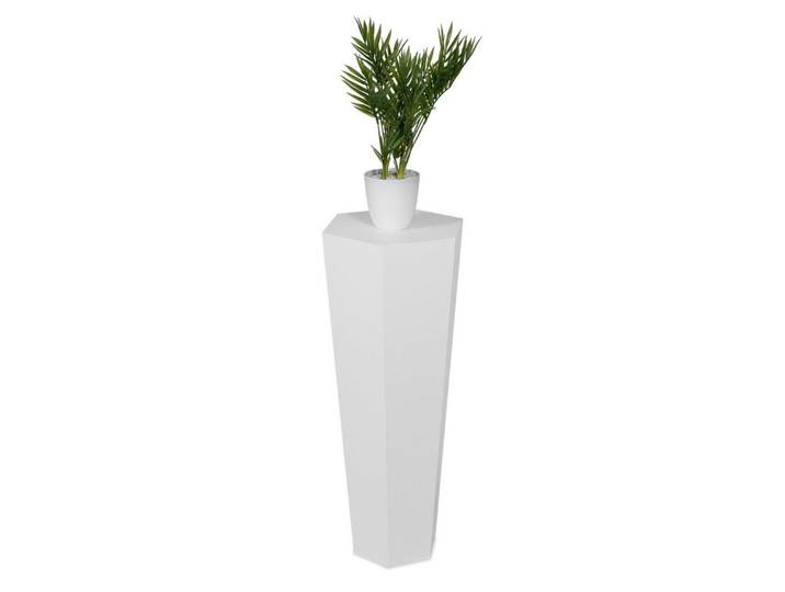 STEMA Seyfried Blumenständer Dekosäule Trapez (Pflanzensäule, Blumensäule, Podest, Sockel), Pflanzenständer, Beistelltisch