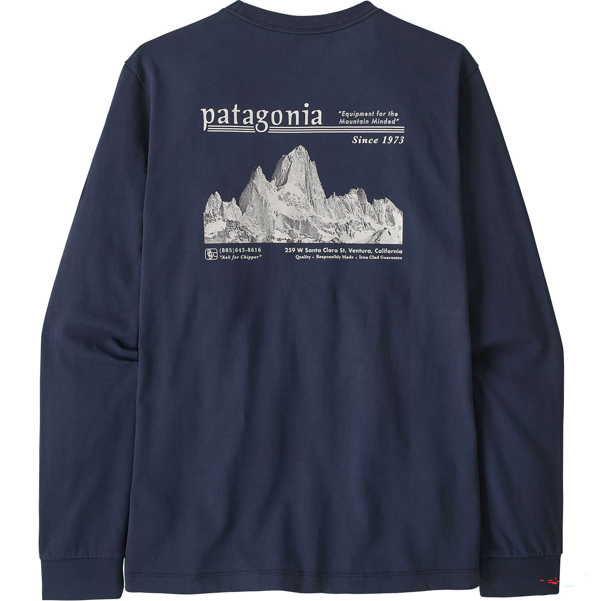 Patagonia MW Hut Tripper Skyline Herren Longsleeves blau Größe XXL Lifestyle Elastisch