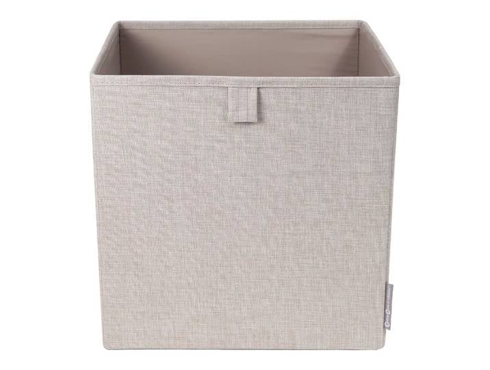 Aufbewahrungsbox Solna, Bigso, beige, Textil