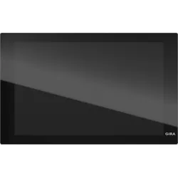 Gira Wohnungsstation Video IP ohne WLAN, Glas schwarz, 1238 05