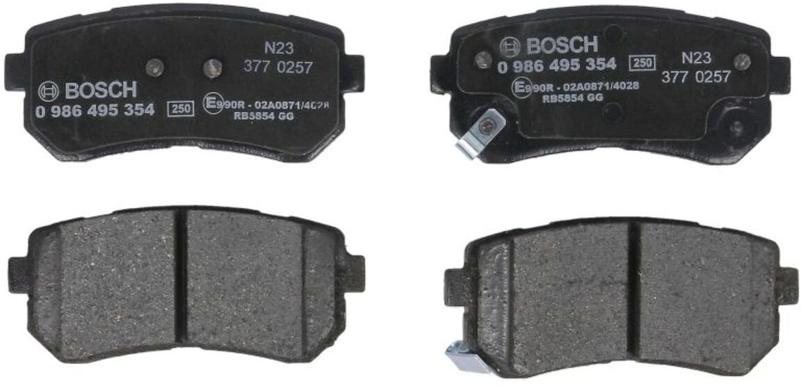 Bremsbelagsatz BOSCH 0 986 495 354