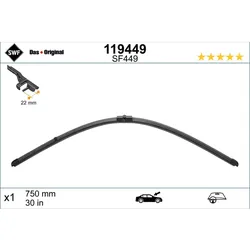 Scheibenwischer SWF 119449 für Audi A2