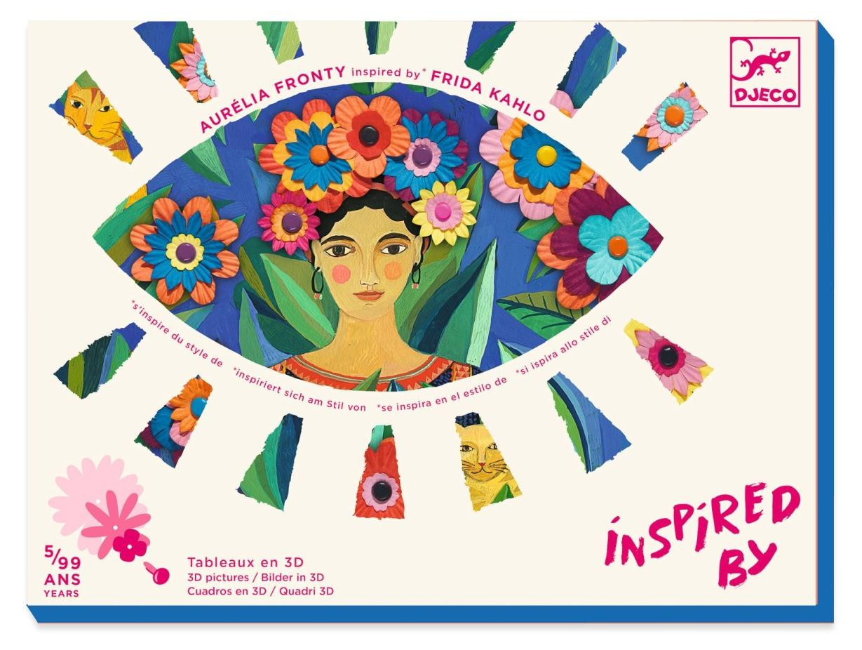 Djeco Creatieve set Inspired by Frida Kahlo