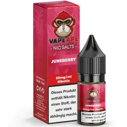 VapeApe Juneberry NicSalt Liquid 10ml / 20mg