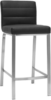 Miliboo Design-Barhocker Schwarz 66 cm TOMY