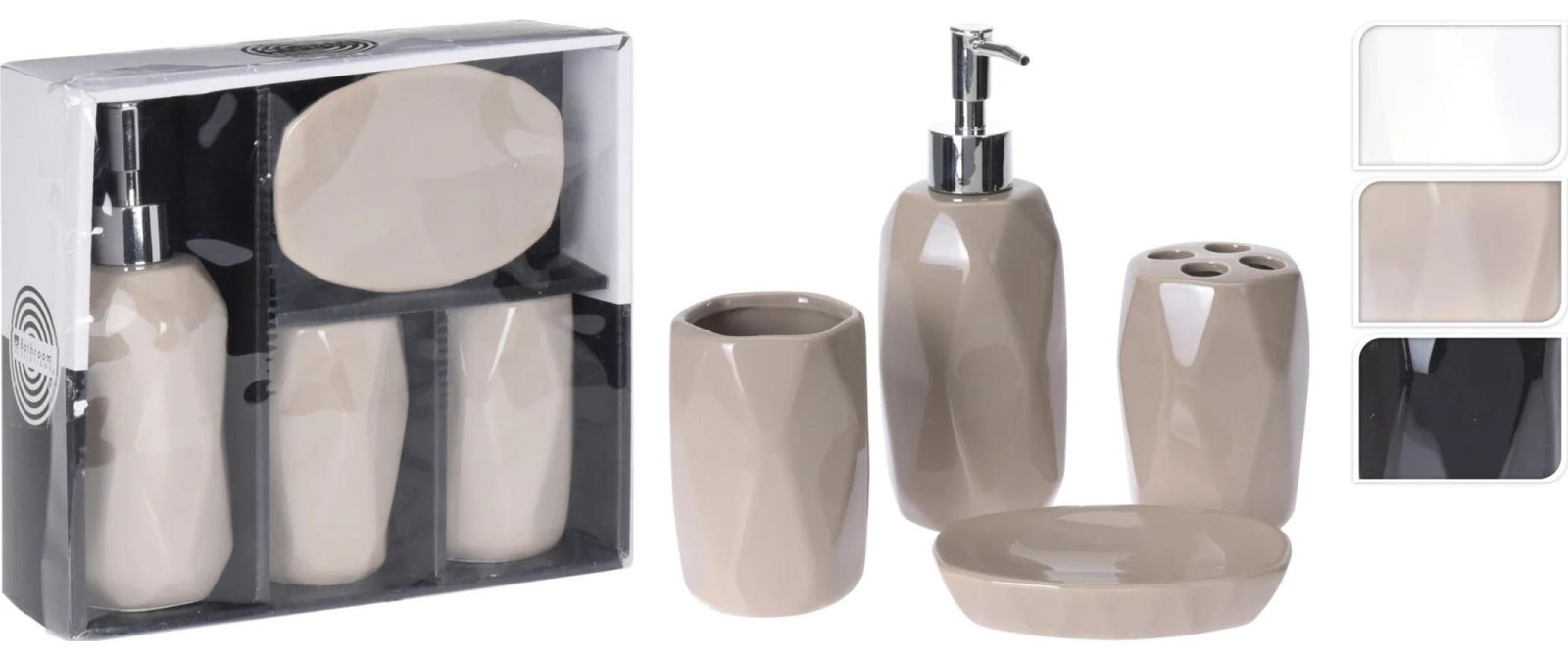 Badkamer set Optima beige Koopman