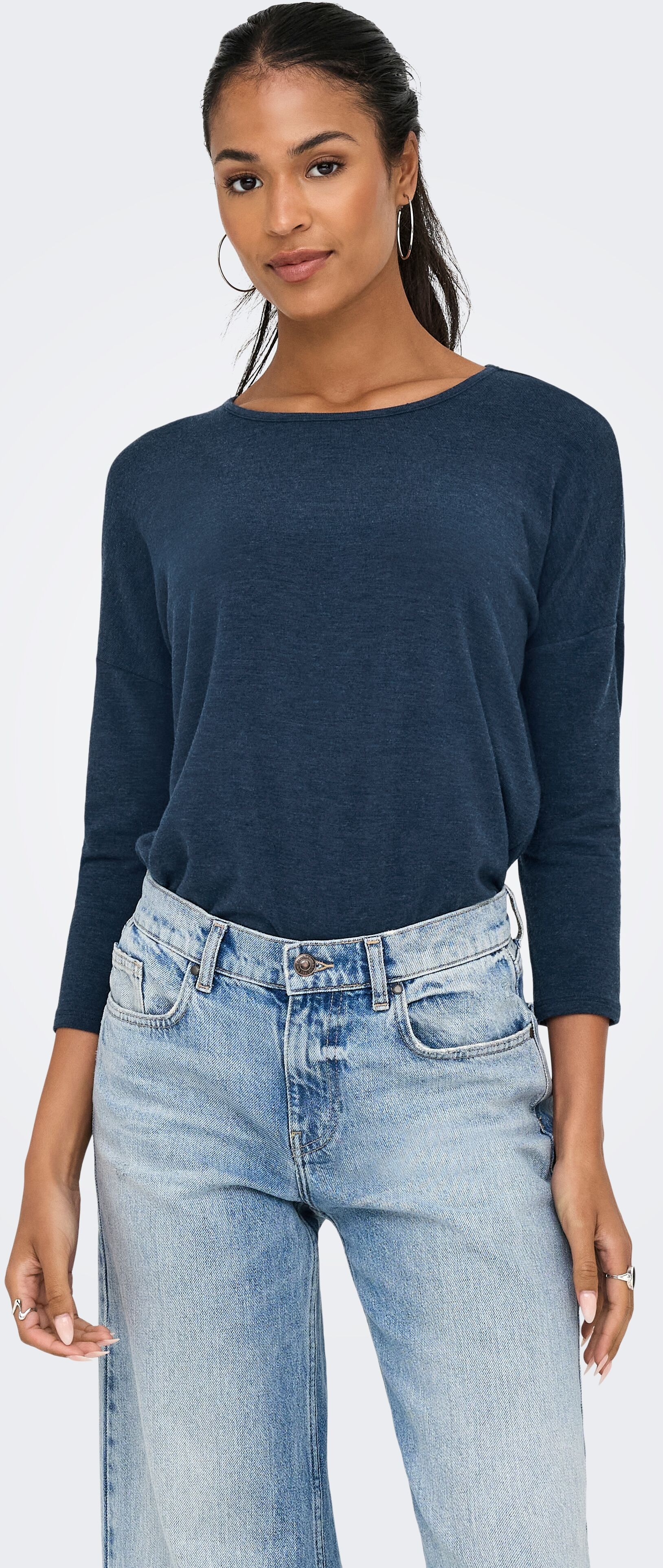 ONLY "ONLGLAMOUR 3/4 TOP JRS NOOS" in lässiger Oversize-Form