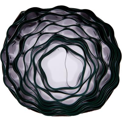 Rasenkante WINDHAGER "zur Einfassung von Rasenflächen, grün", grün, H:15cm T:900cm, Kunststoff, Beeteinfassungen, robuste Beeteinfassung, 15 cm x 9 m, individuell formbar