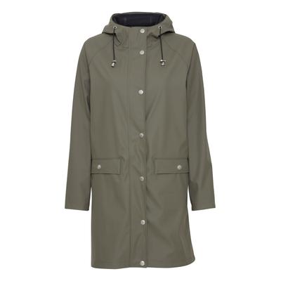 Windbreaker OXMO "Windbreaker OXTanne", Damen, Gr. L, grün (dusty olive), Obermaterial: 100% Polyester PES., Jacken Windbreaker