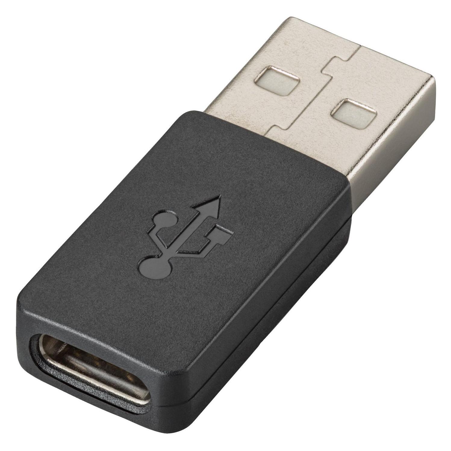 HP Poly USB Typ-A auf USB Typ-C Adapter (USB-A, USB-C) (209505-01)