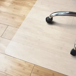 karathomeliving Bodenschutzmatte   Für Hartböden   Polypropylen   Semi-transparent