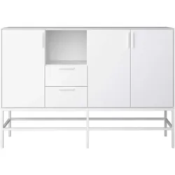 Ebuy24, Kommode + Sideboard, Sideboard Ravn (160 x 42 x 111 cm)