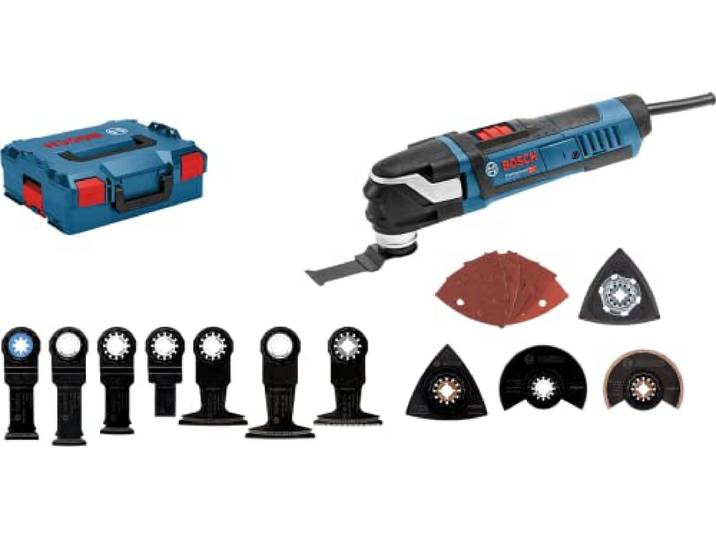 Bosch PRO Découpeur-ponceur GOP 40-30 Le découpeur-ponceur filaire puissant et polyvalent de la gamme StarlockPlus Bosch GOP 40-30+15 ACC (L-BOXX)